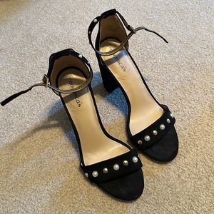 Black Suede Heels
